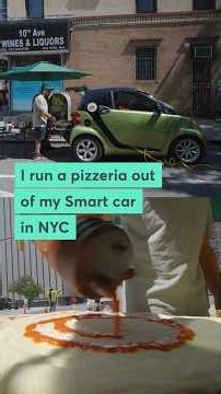 I run a pizzeria out of my Smart car in NYC