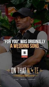 Kenny Lattimore Originally Wrote “For You” For a Wedding
