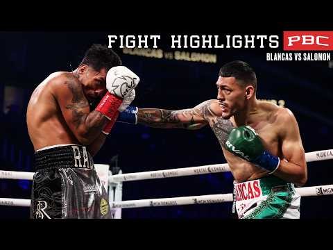 PBC FIGHT HIGHLIGHTS: Blancas vs Salomon | May 2, 2026
