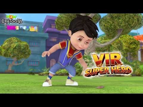 Vir The Robot Boy : Robo Vir KI Supe Booster On | Vir Super Hero Compilation 3D Animated Cartoon
