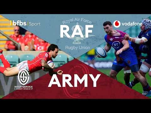 RAF v British Army LIVE | 2026 men's Inter Service rugby union championships