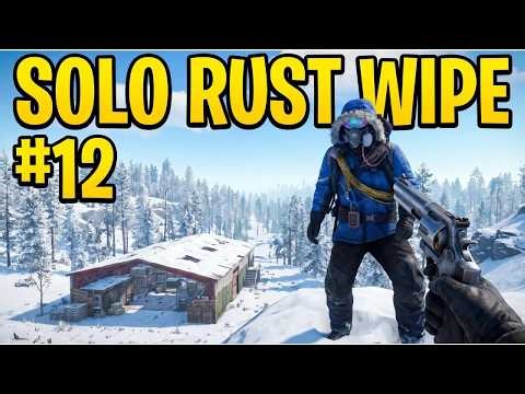 Running Mining Outpost For 72 Hours As A Solo - Rust Wipe
