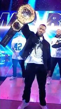An entrance fit for a champ ☝️🏆 #RawAfterMania #WWERaw
