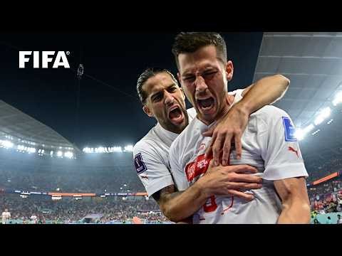 1-Minute Fireworks | Serbia 2-3 Switzerland | 2022 World Cup