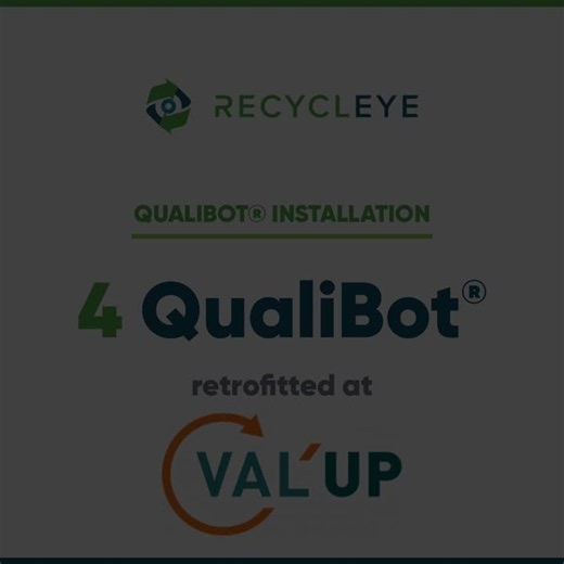 #recycleye #qualibot #valup #recycling #wastemanagement #ai #robotics #automation #circulareconomy #alwaystherealwayssorting | Recycleye