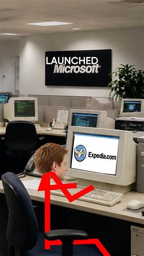 How Expedia Was Founded ✈️ #shorts #business