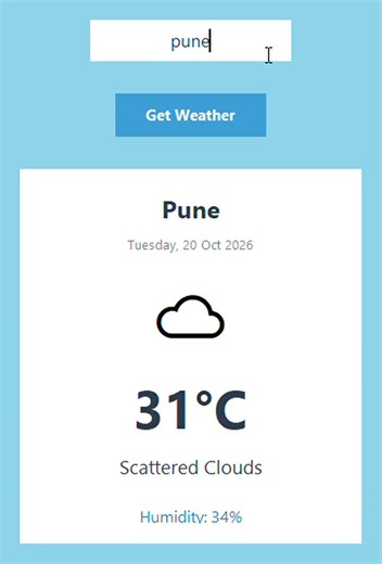 #python #tkinter #openweatherapi #weatherapplication #pythonprojects #github #apiintegration #programming #projectshowcase #learningbydoing | Shubhangi Mali