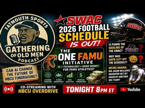 One FAMU AI Fundraising EXPOSED? Can Technology Save HBCU Athletics + SWAC ESPN Schedule Drama 📱