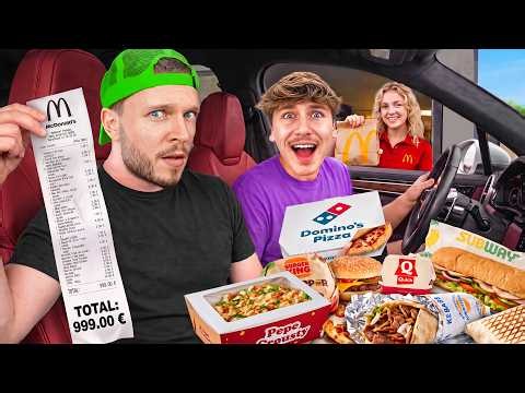 Je Mange un Fast Food Différent Toutes les Heures pendant 24H !