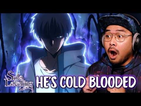 I wasn't ready for him to do THIS... Solo Leveling 1x9 REACTION