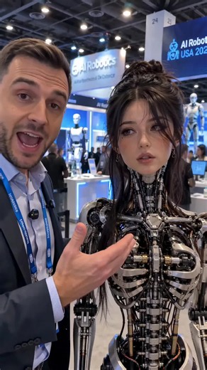 Test robot DIY … no way … What? #irc #robot #humanoid #explorereels #viralvideos
