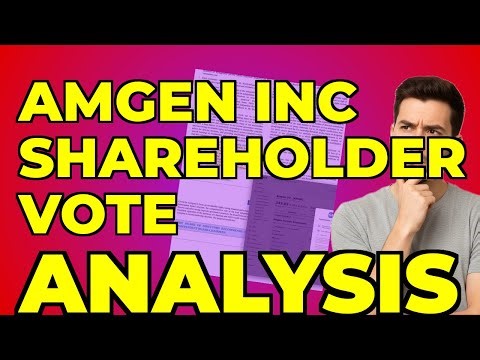 My Takeaway from Amgen's Latest SEC Filing (Growth & Pay)