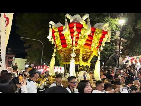 令和8年 河内小太鼓台 宮出 帰町