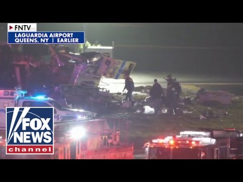 JUST IN: LaGuardia Airport CLOSED after deadly runway collision