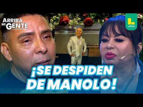 ¡El último adiós a Manolo Rojas! Artistas le dedican emotivas palabras | Arriba Mi Gente 🕊️