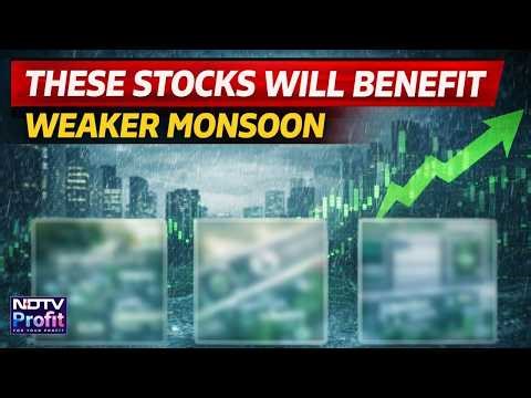 IMD Flags Weak Monsoon For India | Stocks That Will Rally and Fall Amid Low Rainfall