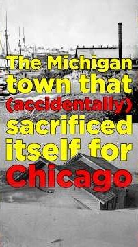 The ghost town buried under Michigan sand