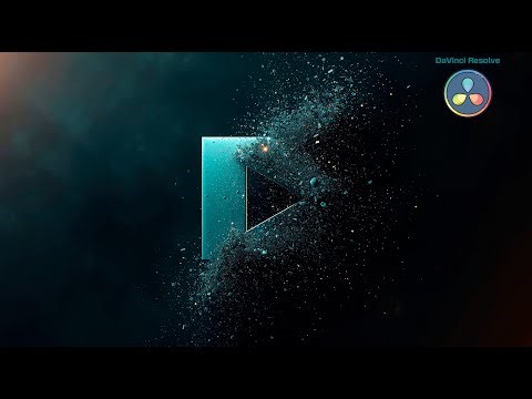 DaVinci Resolve: Dissipating an Object into Particles