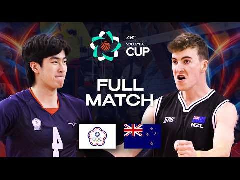 Chinese Taipei vs. New Zealand - Pool Play | AVC Men's Cup 2026