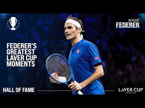 Roger Federer's Greatest Moments | Laver Cup