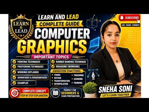 All Techniques in Computer Graphics Completed Explained 🔥All Important Concepts in One Video