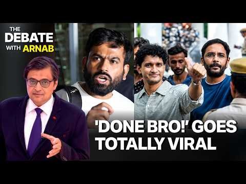 Abhijeet Dipke, It's Done Bro is A Viral Trend In Arnab's Debate | Viral