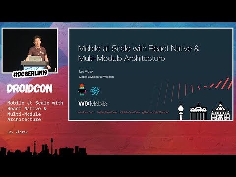 Mobile at Scale with React Native & Multi-Module Architecture