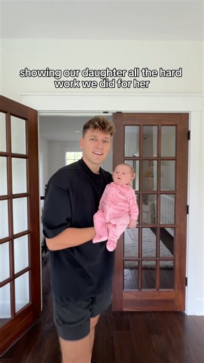 Showing our daughter her nursery for first time!￼