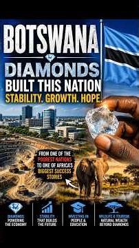 Botswana found diamonds and did what most countries couldn’t