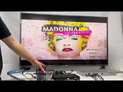 RGB component Switch selector box 3 in 1 out 5 RCA L/R Ypbpr component Switch AV Switcher hub