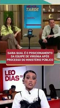 Equipe de Virginia mantém silêncio sobre processo do MP | Melhor da Tarde
