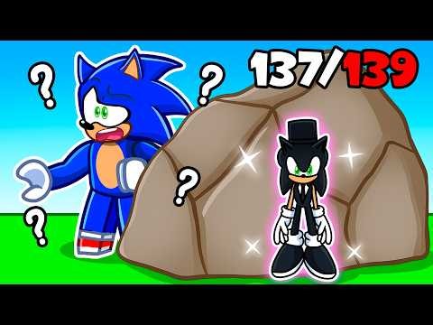 Finding The RAREST SONIC CHARACTERS in Roblox!