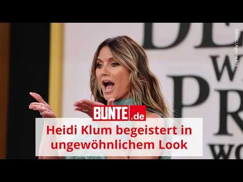 Heidi Klum begeistert in ungewöhnlichem Look