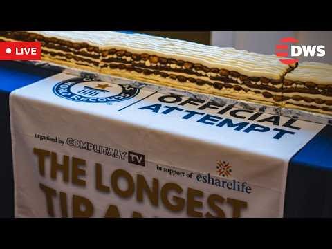 LIVE: London Hosts Giant Tiramisu Attempt To Break Guinness World Record | DWS News | AQ14