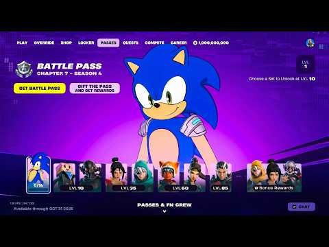 *NEW* FORTNITE SEASON 4 UPDATE OUT NOW! (New Sprites, Battle Pass Skins, & Map & MORE)