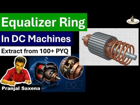 Equalizer Ring in DC Machine | Exam Pointer Series | AE/JE Exams