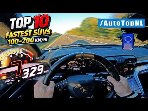 TOP 10 // FASTEST SUV's EVER 100-200 on AutoTopNL