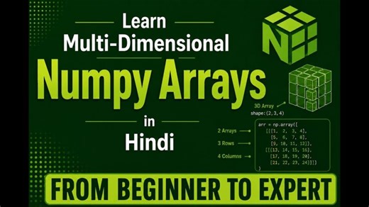Python Numpy Arrays Explained with Examples | Pradeep Rai posted on the topic | LinkedIn