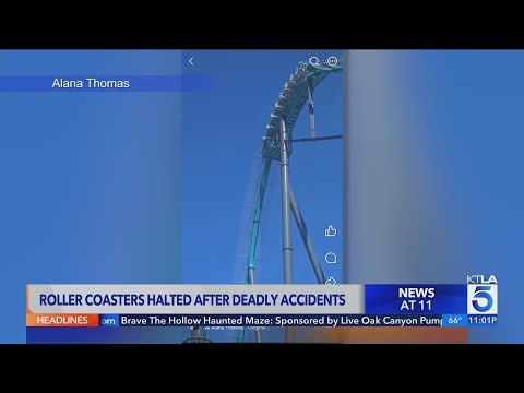 Six Flags halts some roller coasters after deadly Georgia accident