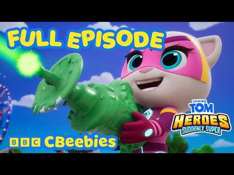 Talking Tom Heroes: Angela and the Super Plant | Full Episode | CBeebies😺🌱