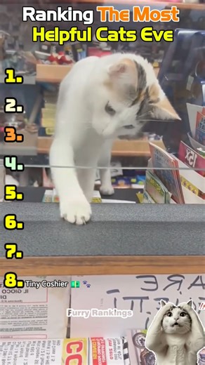 Ranking The Most Helpful Cats Ever🐱✨