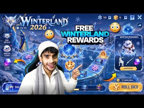 WINTERLAND 2026 INTERFACE ❄️ Free Fire Max