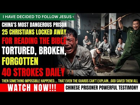 China Sent 25 Christians to WORLD'S Dangerous Prison for Reading BIBLE – Then Jesus Intervened