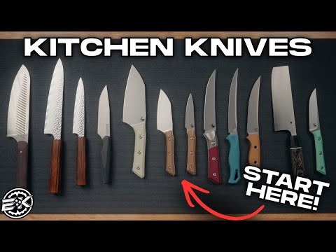 Premium Kitchen Knives Explained: Chef, Santoku, Nakiri & More ($200-$400)
