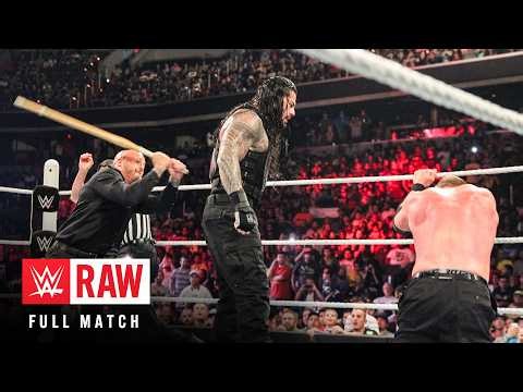 FULL MATCH: Roman Reigns & Dean Ambrose vs. Seth Rollins & Kane: Raw, June 29, 2015