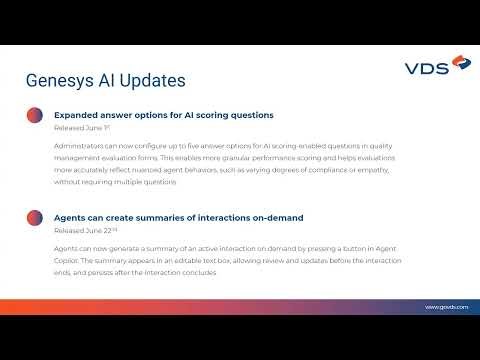 Genesys Cloud June 2026 Release Highlights: Screen Monitoring, Supervisor Takeover & AI Updates