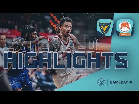 UCAM Murcia v Peristeri Betsson | Extended Highlights | #BasketballCL 2026-27