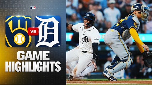 Brewers vs. Tigers Game Highlights (4/22/26) | MLB Highlights