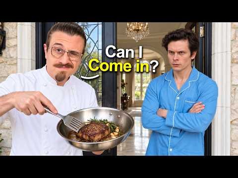 I Asked Famous Youtubers To Cook in Their Homes