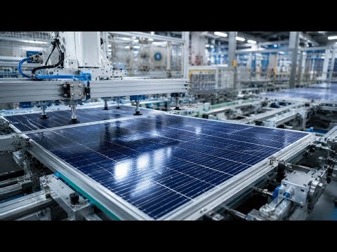 Inside a Solar Panel Factory | Complete Manufacturing Process|| Machine Crafts 